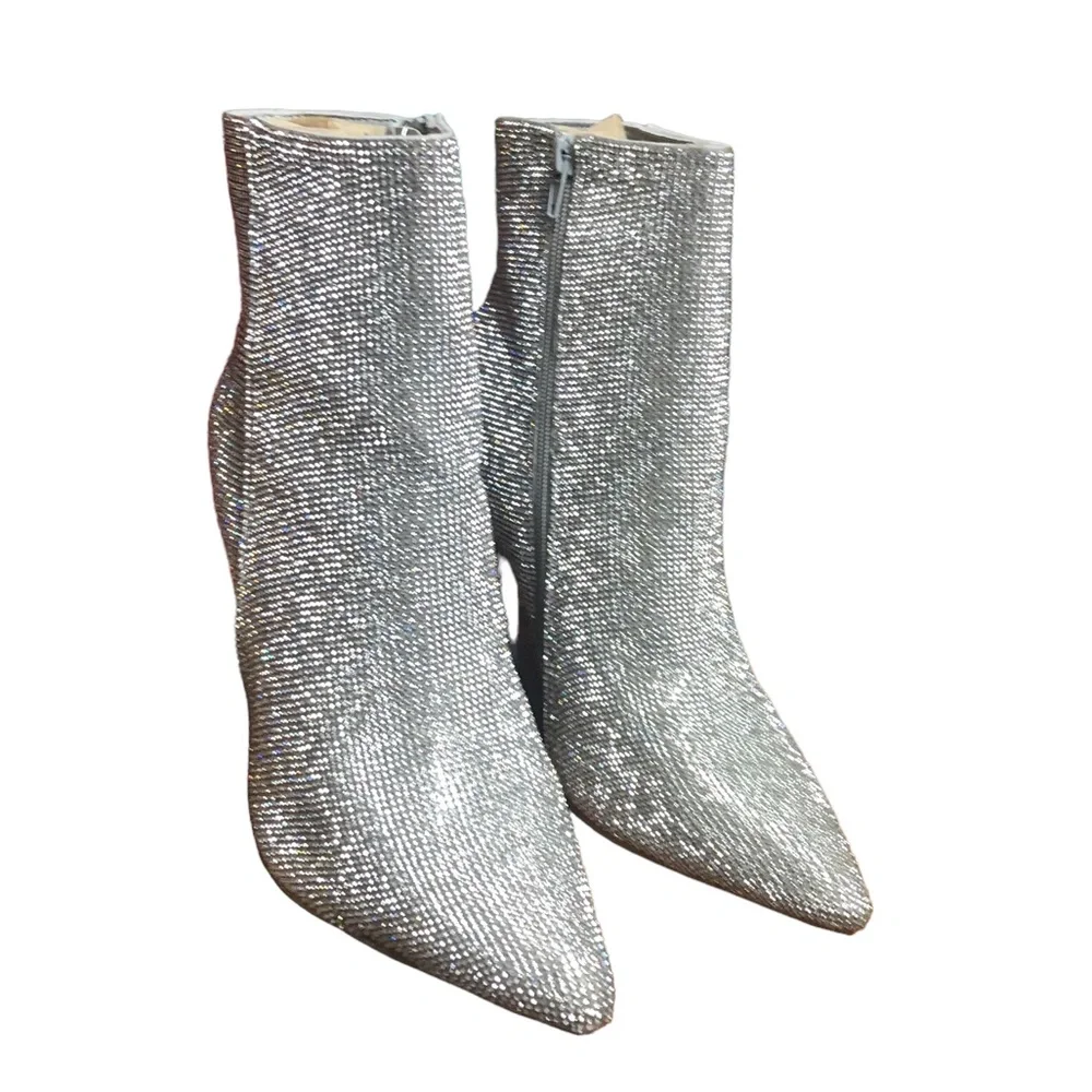 New Madden Girl Zavier boots rhinestone holiday boots - Picture 9 of 14